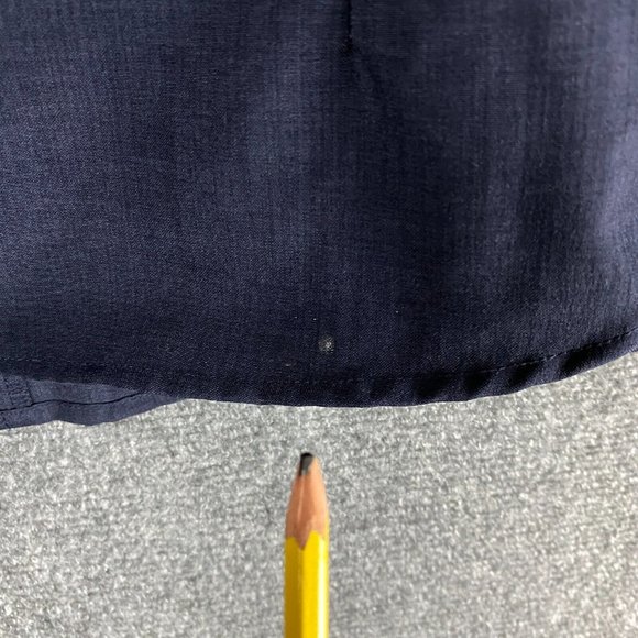 Doc & Amelia by Cintas Button Up Top Large Women's Blue 100% Polyester L - Picture 11 of 11